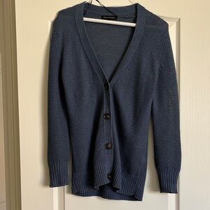 Banana Republic Linen Woven Oversized Cardigan